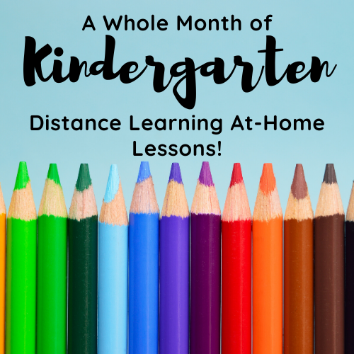 Kindergarten Distance Learning Lesson Plans — The Real-Life Teacher